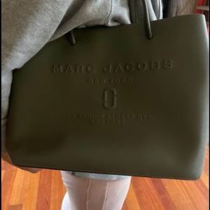 Large New stylish Tote. Beautiful military green color! Perfect for every day!